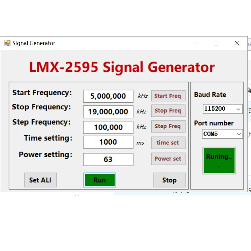 LMX2595 10 МГц-19 ГГц радиочастотный генератор сигналов Источник частоты развертки радиочастотный модуль источник фазы блокированная петля