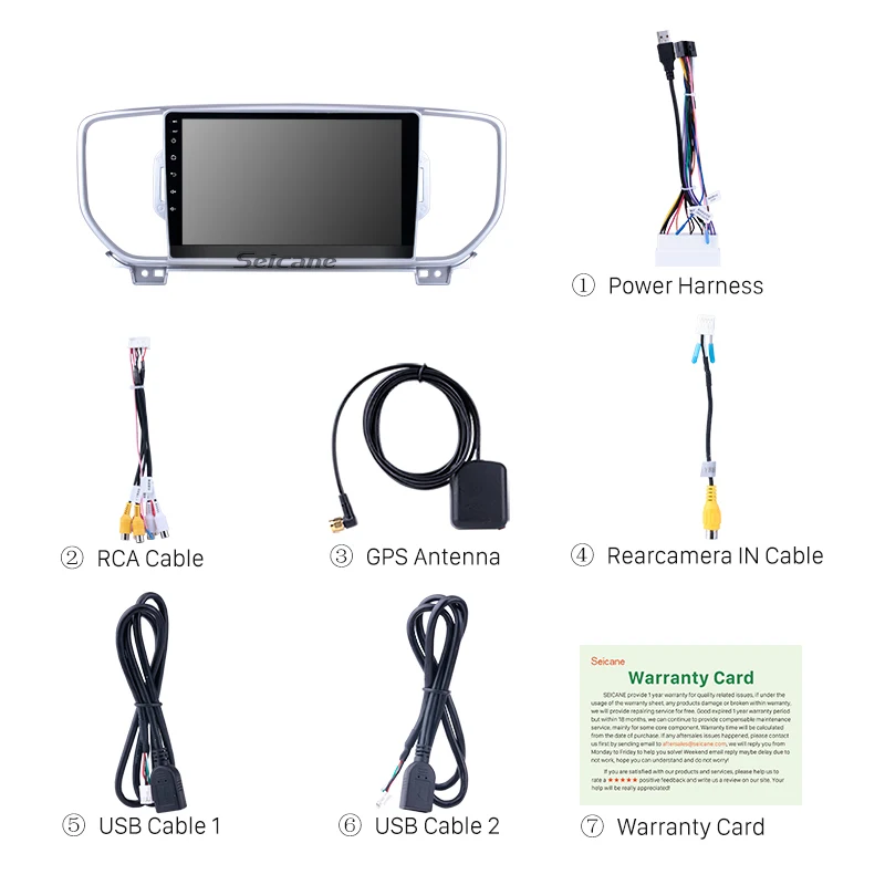 Clearance Seicane 9 Inch Android 8.1 Car Radio For 2016 2017 KIA KX5 Sportage 2Din Stereo GPS Navigation Multimedia Player Head Unit 3 Clearance Seicane 9 Inch Android 8.1 Car Radio For 2016 2017 KIA KX5 Sportage 2Din Stereo GPS Navigation Multimedia Player Head Unit 3