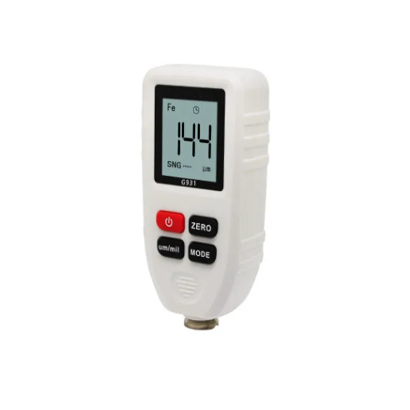  Digital Range 0-1300um Portable Coating Thickness Gauge Meter With Sensitive Probe Car Paint Fe/NF 
