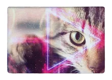 Floor Mat Space Future Science Fiction Fantasy Cat Print Non slip Rugs Carpets alfombra For font