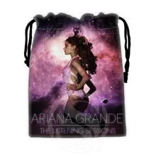 H-P619 Custom Ariana Grande #16 drawstring bags for mobile phone tablet PC packaging Gift Bags18X22cm SQ00806#H0619