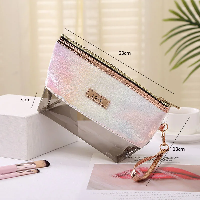 Transparent Small Women Cosmetic Bag Travel Function Makeup Case Zipper Make Up Organizer Storage Pouch Toiletry Beauty Wash Bag Transparent Small Women Cosmetic Bag Travel Function Makeup Case Zipper Make Up Organizer Storage Pouch Toiletry Beauty Wash Bag