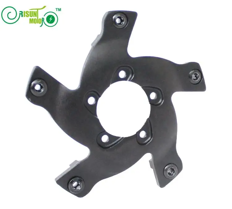 

Electric Bicycle 130 BCD Road Bike Chainring Spider Chain Ring Adapter Gearing For BAFANG 8Fun BBSHD BBS03 Mid Drive Motor Kit