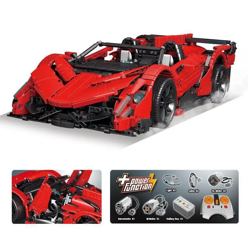 

Lepin 20091 LamborghiniES Veneno Roadster Compatible Legoing MOC-10559 Building Blocks Bricks Educational Toys Christmas