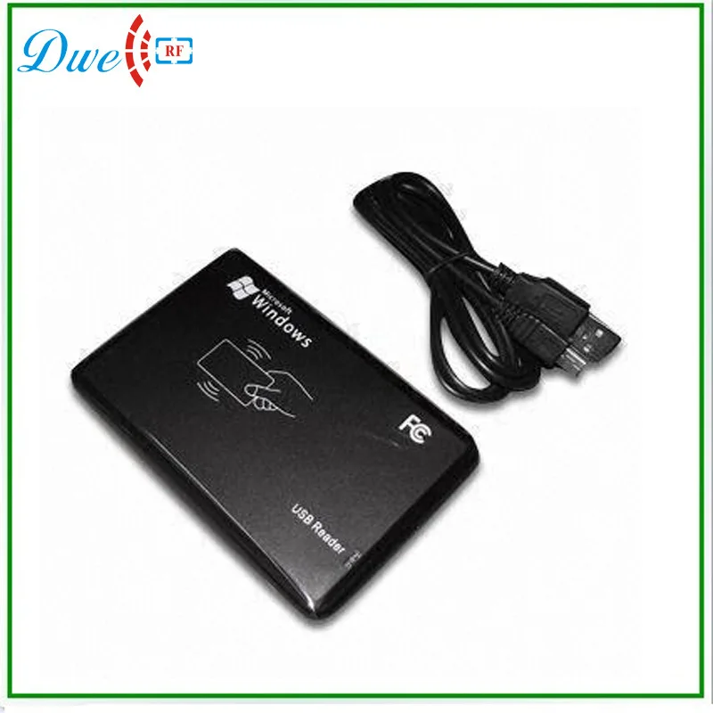 

Free Shipping  2016 New Arrival 125Khz 5V EM-ID 4bits Decimal Contactless Smart USB Desktop RFID reader