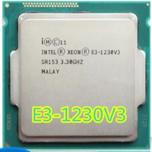 Intel E3-1230 V3 E3 1230 V3 E3 1230 V3 четырехъядерный процессор LGA1150 настольный процессор