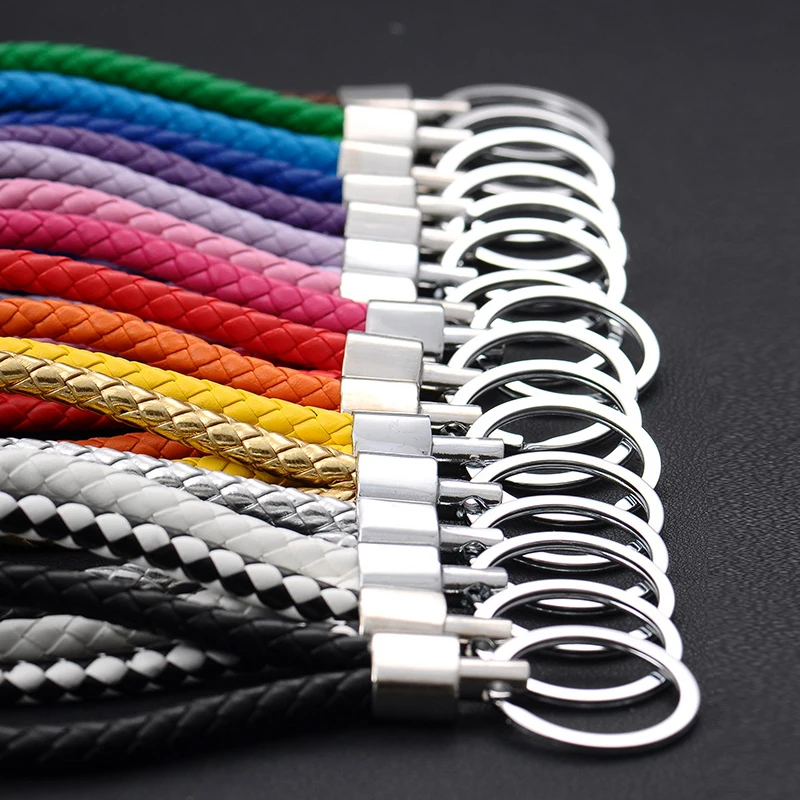 

Hot Selling Various Color Simple Keychain Key Ring for Car Home Keys Nice Decoration