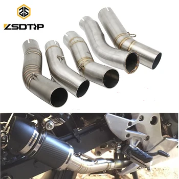 

ZSDTRP Motorcycle Exhaust Muffler Middle Link Pipe For Suzuki GSXR 600 GSXR 750 GSXR 1000 GSXR600 GSXR750 GSXR1000