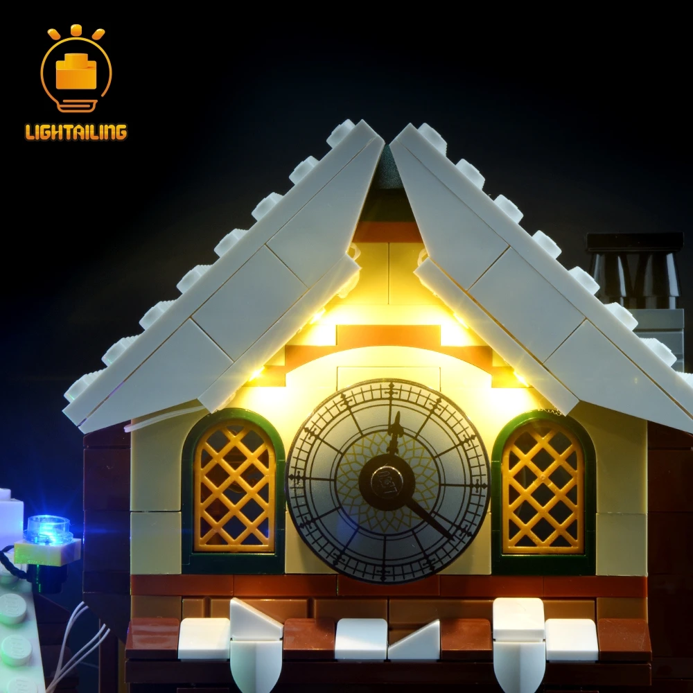 LIGHTAILING DIY со светодиодный подсветкой комплект для Рождество мастерской Санта