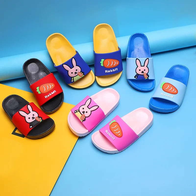 

Kids Sandals Teenage Children Girls Sandal Slippers Boys Beach Sliders Summer Indoor Home Children Shoes Home Bathroom Sandal