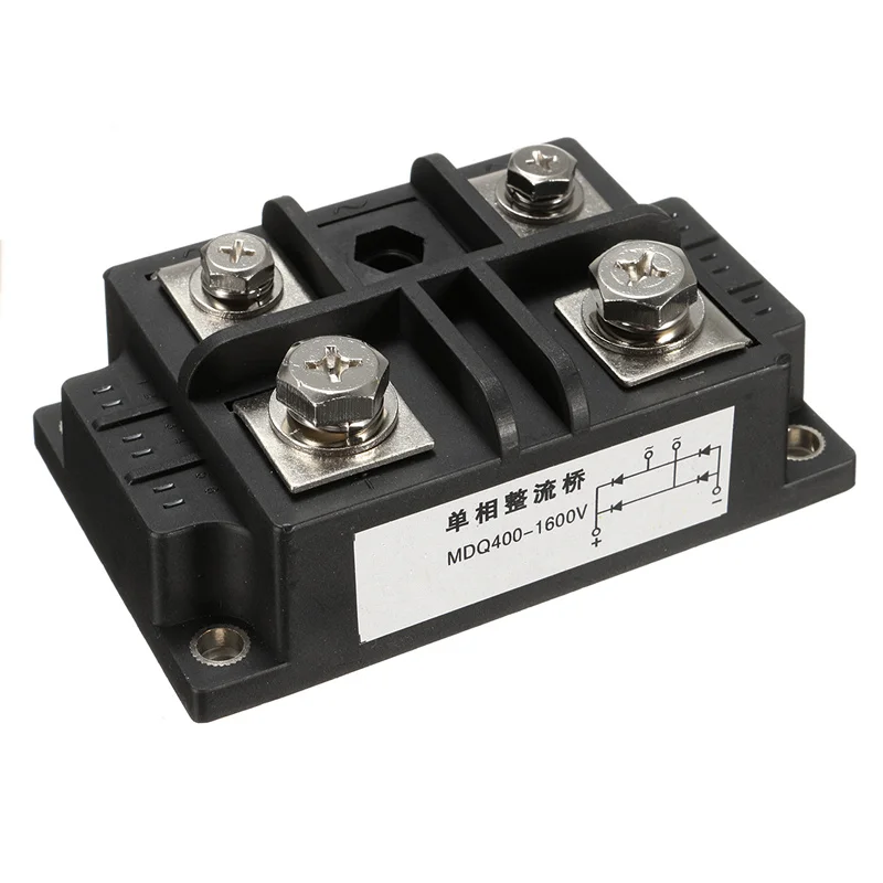 

1PC MDQ 400A Single-Phase Diode Bridge Rectifier 400A Amp 1600V Power Module Board Electronic Rectifiers