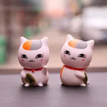 2018 New Car Ornaments Girl Car Accessories Cute Single Cat Teacher Lucky Cat Cartoon Decoration Creative Gift For Girls
