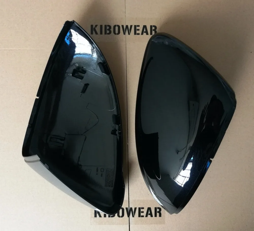 Kibowear for Golf 7 GTI MK7 Side Mirror Covers Caps ABS (metal black