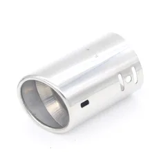 Universal car Rear Exhaust pipe Muffler Tail Pipe Radiator Stainless Steal Chrome Decorative Tip tubing System Fit for SUZUKI