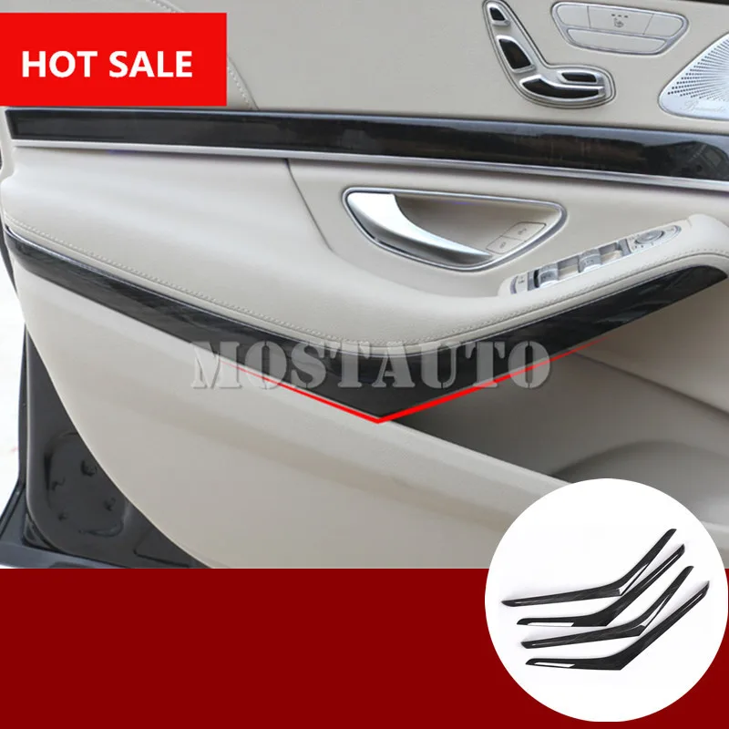 Buy For Benz S Class W222 ABS Wood Grain Style Car