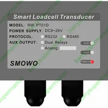 Rw-pt01d smart нагрузки/тензометрических Усилители домашние, RS485/RS232