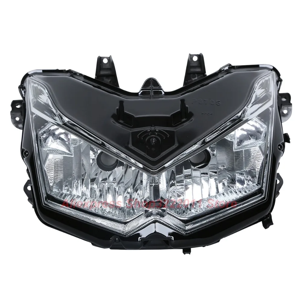 Clear Lens Motorcycle Plastic Front Light Lamp Case For Kawasaki Z1000
