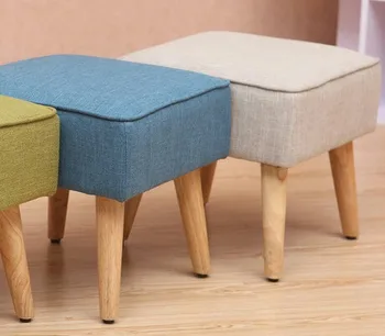 

Stools & Ottomans Living Room Furniture Home Furniture solid wood linen stool 40*40*39cm quality wholesale hot new step stool