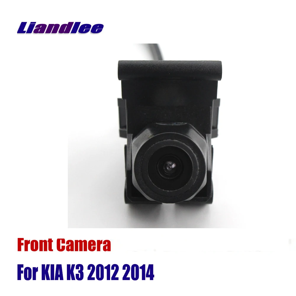 Автомобильная камера, Автомобильная Камера Переднего Вида с логотипом, встроенная для KIA K3 2012 2013(не обратная камера заднего вида