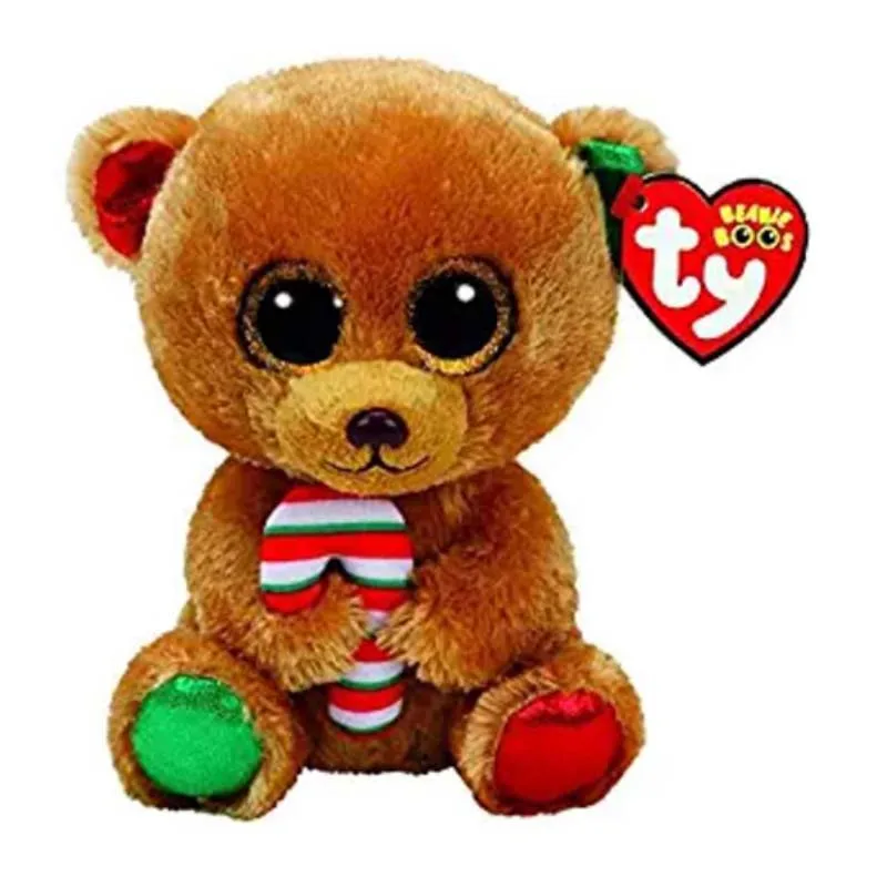 

Ty Beanie Boos 6'' 15cm Ty-Beanie Boo-Bella Plush Regular Soft Big-eyed Stuffed Animal Collection Doll Toy