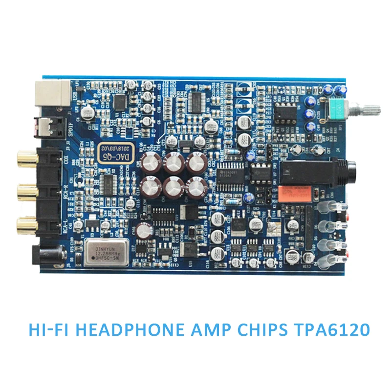 Усилитель для наушников dilvpoet DAC X6 pro tpa6120 USB/коаксиальный/оптический вход CM6642 CS8416