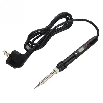 

1Set Soldering Iron LCD Digital Display Constant Temperature Iron Electric Soldering Iron 80W 220V EU Plug Frro De Solda