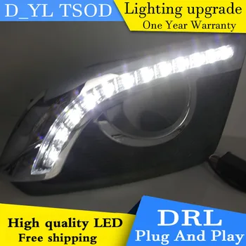

Car styling For Chevrolet Captiva 15-17 LED DRL For led fog lamps daytime running High brightness guide LED DRL light Automobile