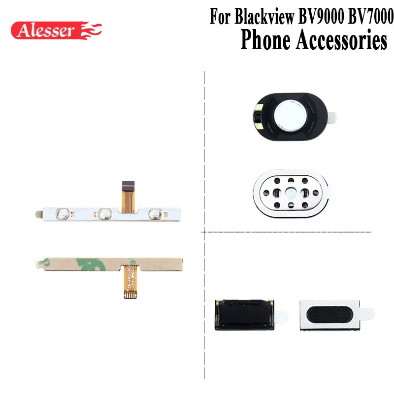 Alesser для Blackview BV9000 BV7000 громкий динамик кнопка питания Кнопка громкости гибкий