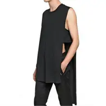 S-4XL Горячая Летняя мужская новая мода клуб представление стиль характер неправильной жилет