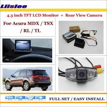 

Auto Camera For Acura MDX TSX RL TL Car Reverse Backup Rear Camera 4.3" TFT LCD Screen Monitor Rear Parking System