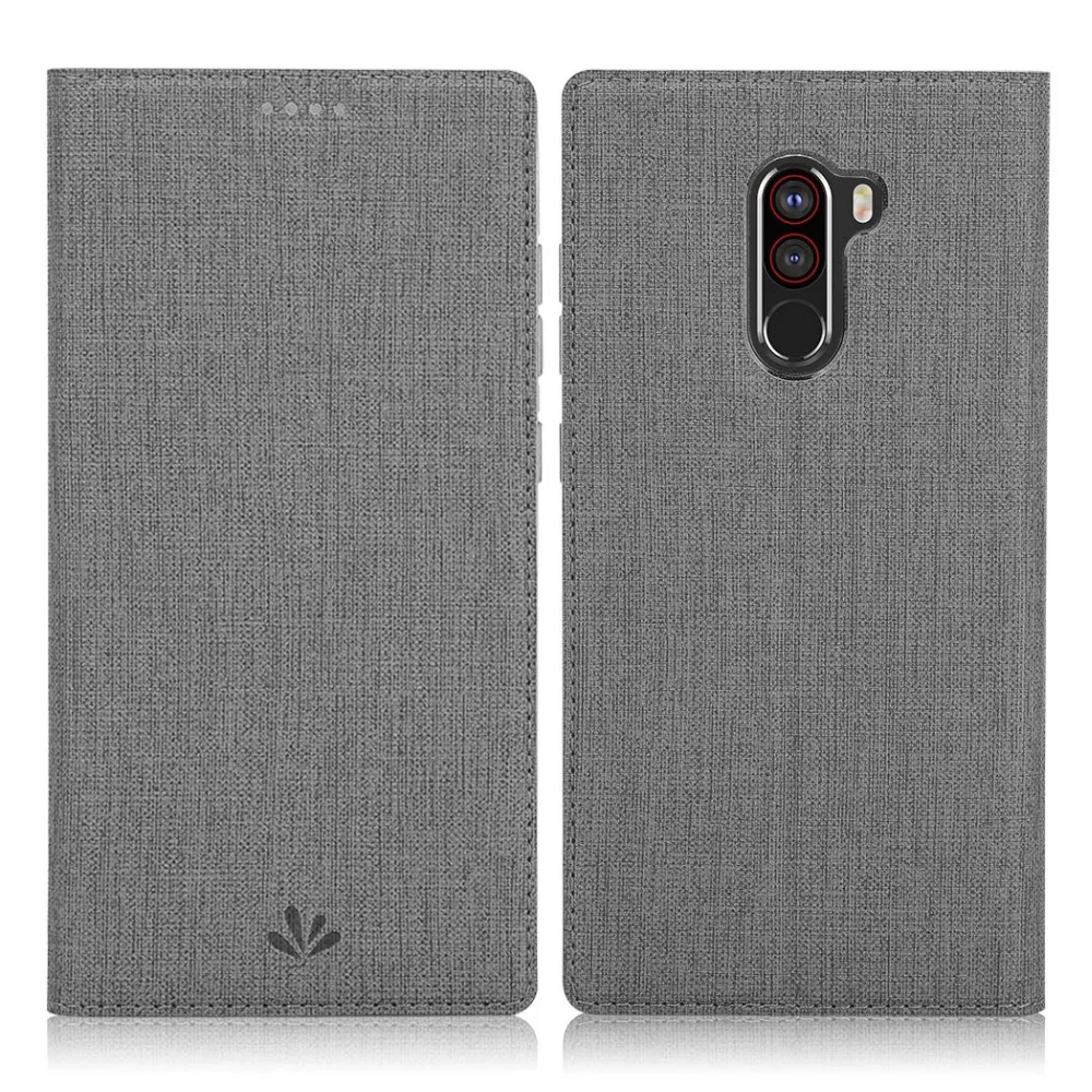 Чехол для телефона Xiaomi Mi Pocophone F1 Мягкий противоударный кожаный защитный чехол f1