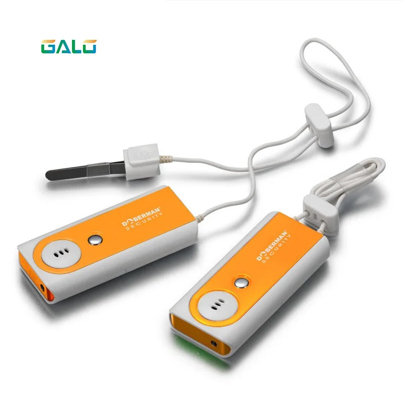 Portable anti-theft alarm door portable flashlight sensor alarm detector traveler people bag purse