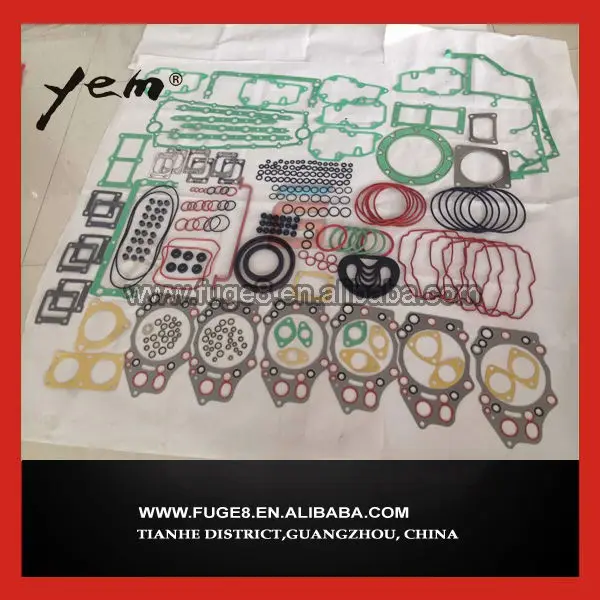 6D140 full gasket set
