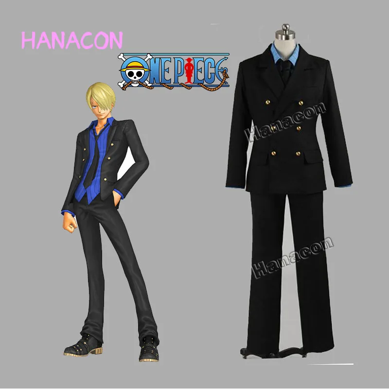 One Piece Cosplay Costume Sanji Suit Any Size
