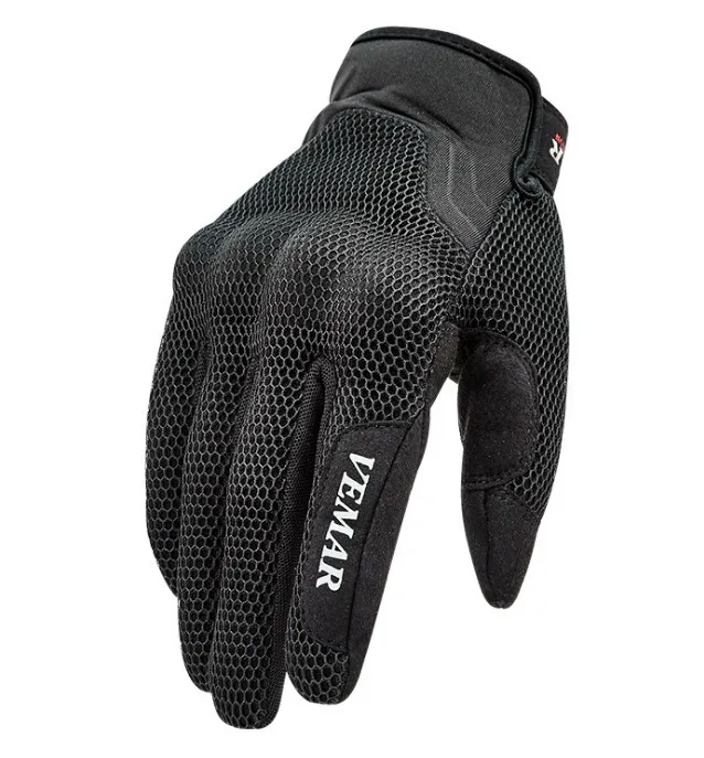 Summer mesh breathable motorcycle bicycle gloves camouflage outdoor