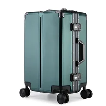 Женская 20 24 дюймов модная универсальная колесная тележка чемодан для багажа мужская деловая сумка для путешествий Студенческая школьная тележка багаж