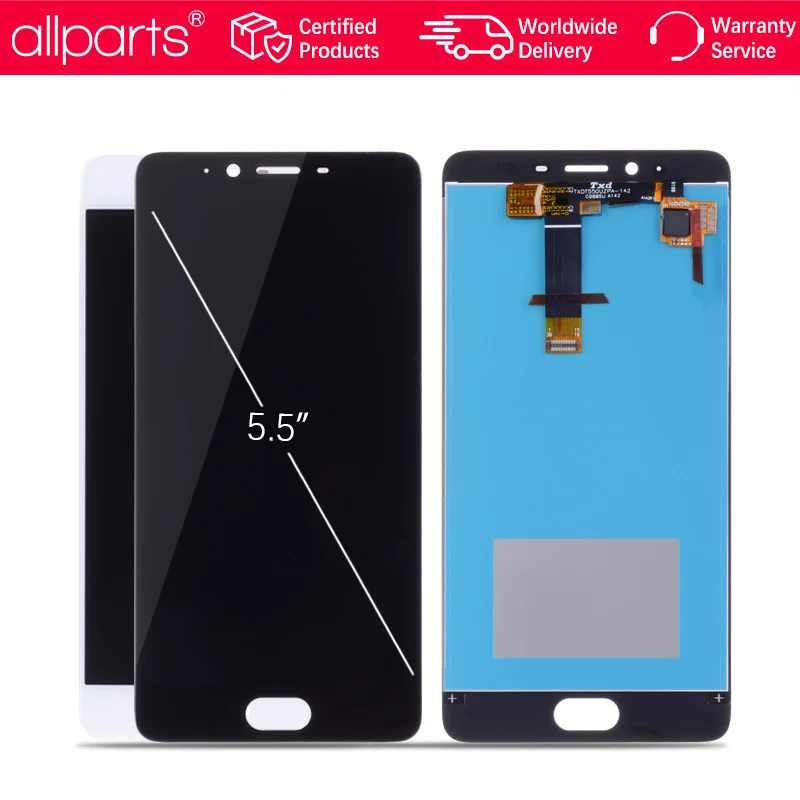 100% 5.5 inch Оригинальный тачскрин дисплей экран для Meizu Meilan E2