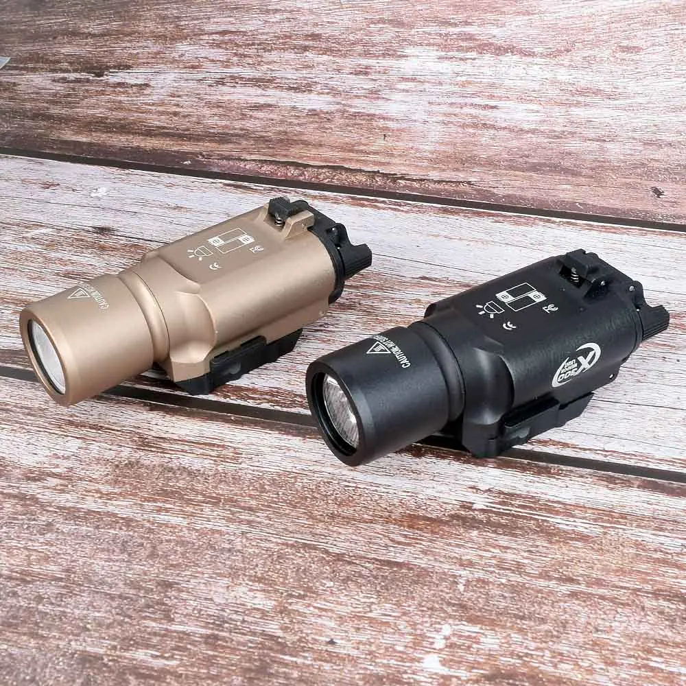 

Hunting sight Tactical X300 LED Weapon Light Pistol Lanterna Airsoft Flashlight with Picatinny Rail for Hunting