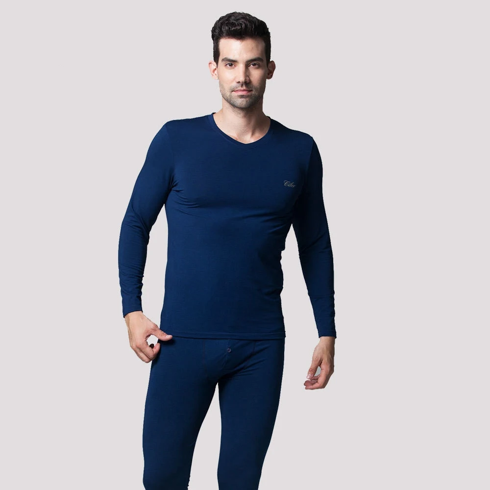 CILER 10 Colors Thermal Underwear Long Johns Autumn Dress Men's Warm