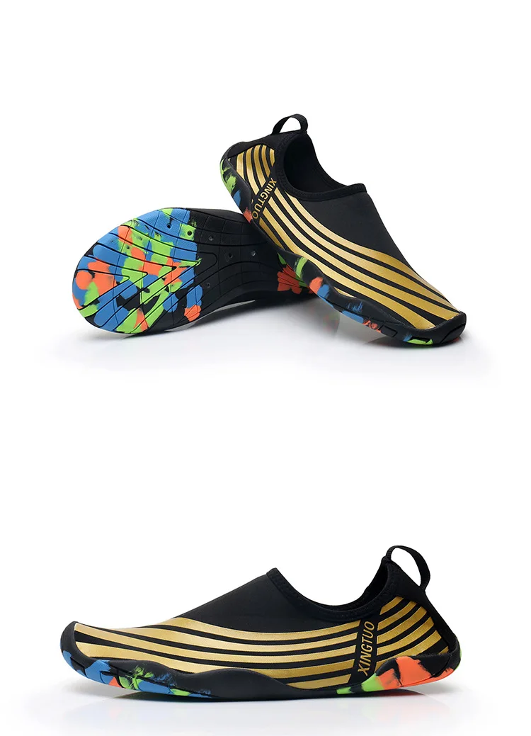 Esporte de Água ao ar Sapatos de Natação Descalço à Beira-mar Livre Sapatos Unissex Latente Wading Condução Fitness Lazer Água Praia Tênis 37 Esporte e Lazer