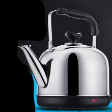 Электрический чайник из нержавеющей стали емкость домашняя Изолированная с автоматической отключением питания чай открытая безопасность функция автоматического отключения