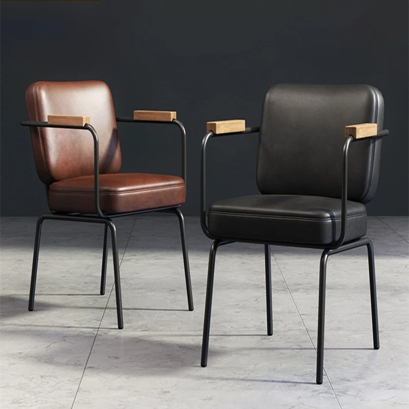 

American Industrial Wind Chair Loft Office Chair Simple Modern Dining Computer Chair To Conference Roomchair Discuss Chair
