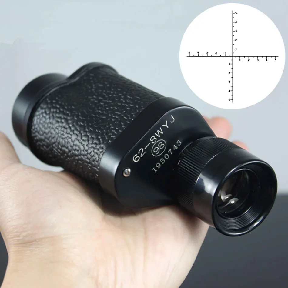 8x30 صيد أحادي تلسكوب مناظير profissional لاحظ المسافة rangefinder متر ليلة ملابس النساء أدوات الصيد
