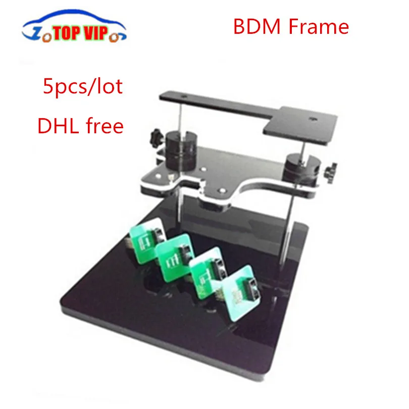 

5pcs/lot DHL Free BDM Frame With Aapters Works BDM Programmer CMD 100 Full Sets Fits For FGTECH bdm100 kess use for ktag kess v2