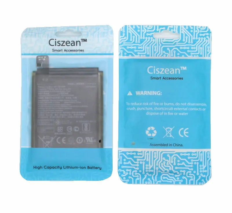 

5pcs /lot 5000mAh 19.2mAh C11P1612 Phone Replacement Battery For Asus ZenFone3 Zoom ZenFone 3 Zoom S ZE553KL Z01HDA Dual SIM LTE