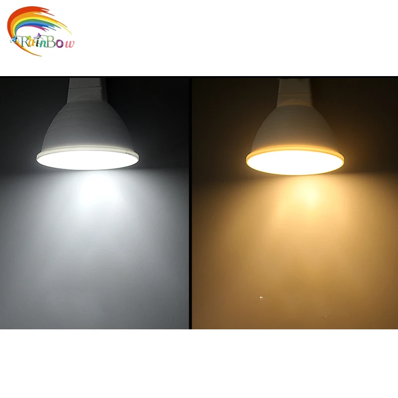 GU10 E27 E14 Светодиодная лампа 9 Вт 220 В GU Lampada MR16 DC12V светодиодная конденсаторная