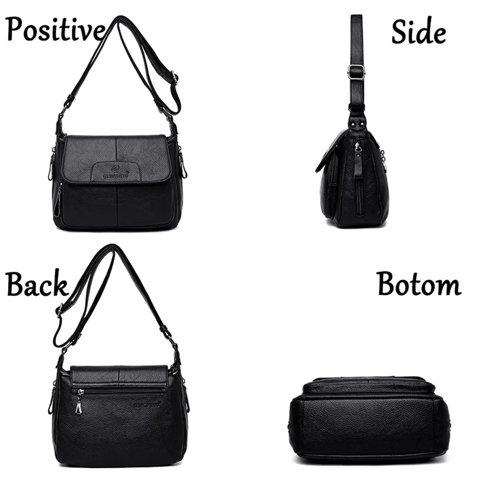 Soft Leather Luxury handbags Women bags Designer Shoulder bags for women crossbody bag purses and handbags Sac a main femme