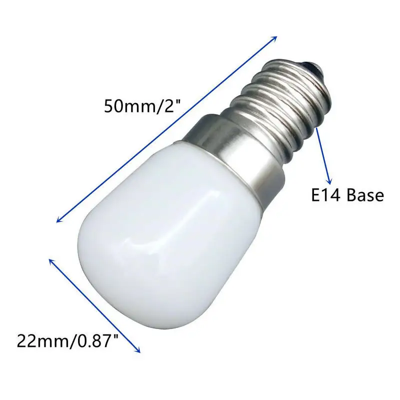1 unid Mini Lamparas refrigerador luz E14 lámpara LED 2 W COB de AC 220 V bombillas de foco congelador refrigerador lámpara de ahorro de energía 1 unid Mini Lamparas refrigerador luz E14 lámpara LED 2 W COB de AC 220 V bombillas de foco congelador refrigerador lámpara de ahorro de energía
