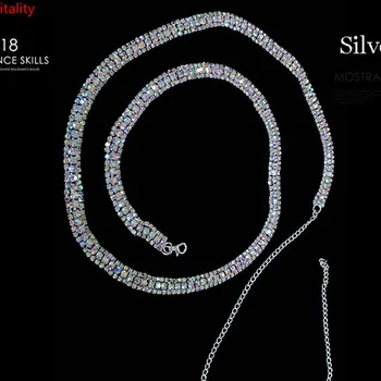 

2018 NEW Women's Fashionable Shoes For Girls Belt Fashion Crystal waist chain Chain Belly Dance Dance Belt Gift