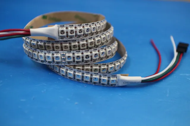 WS2812B 5050 RGB LED Strip 5M 150 300 Leds 144 30LED/M Individual Addressable 5V